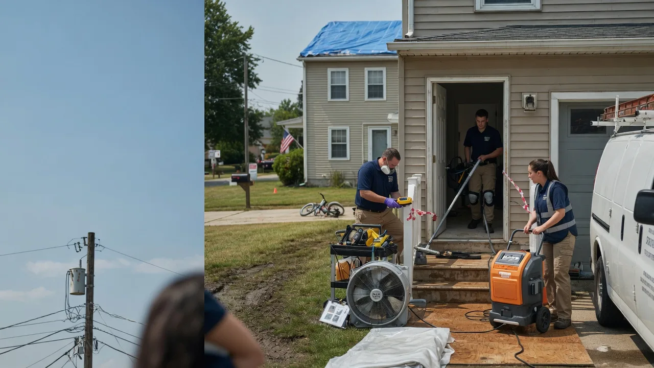 Water Damage Repair in Worthington, IN near me